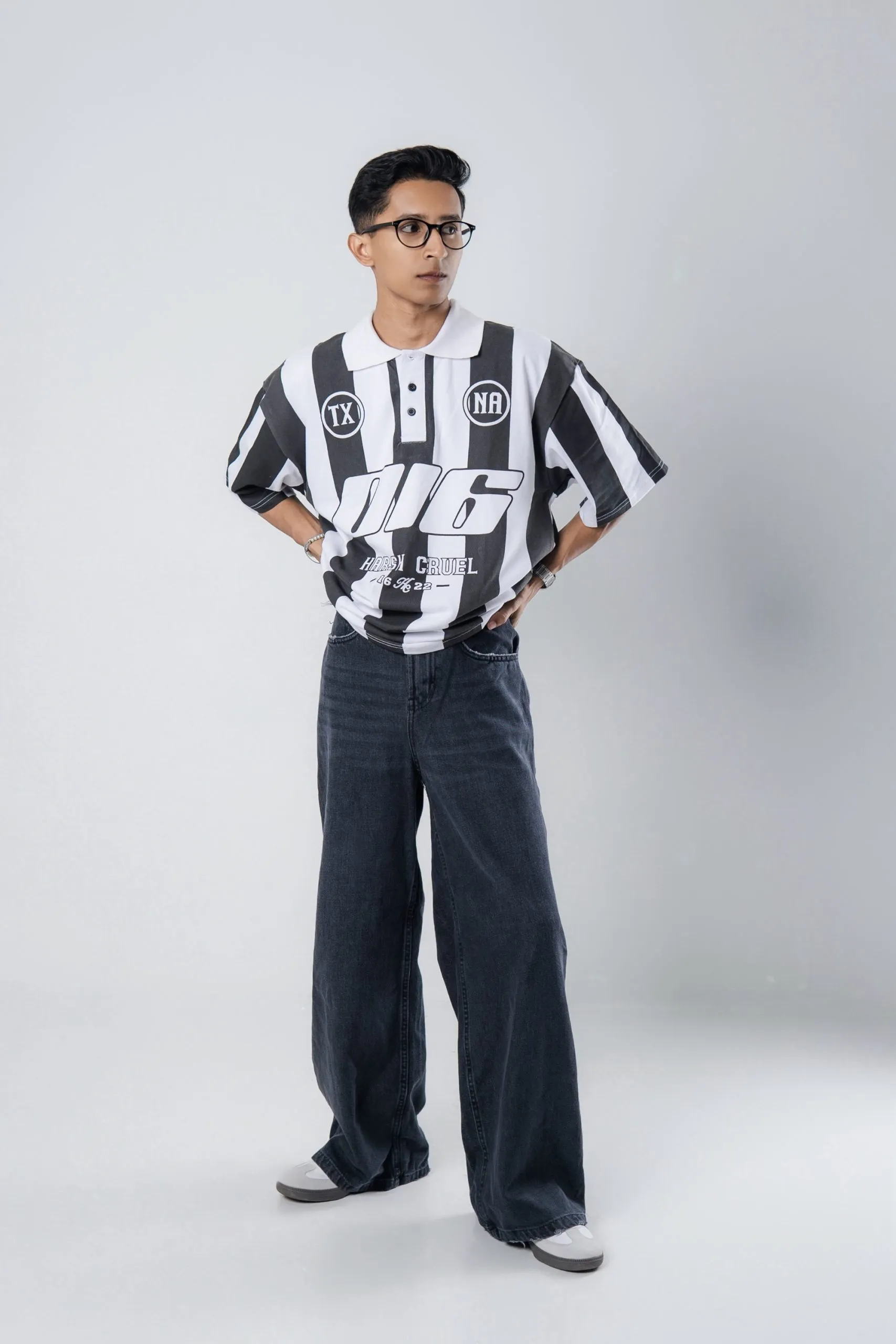 Acid wash black