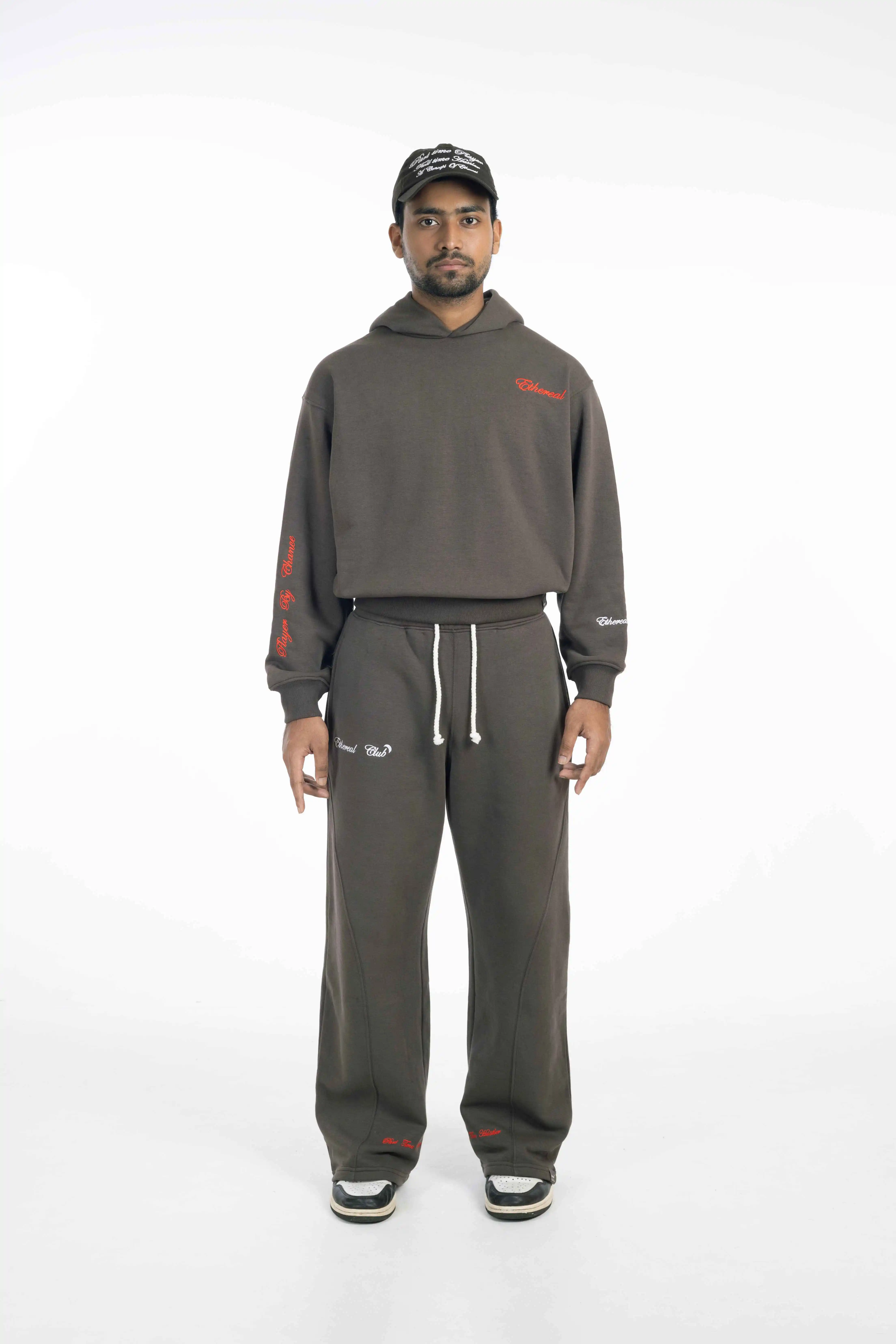 Ash Hoodie & Sweatpant Combo – Player By Chance