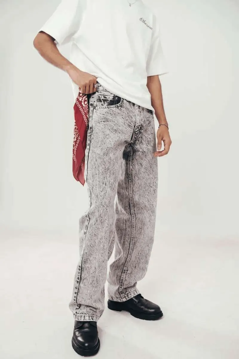 Ash Tone Grey Denim