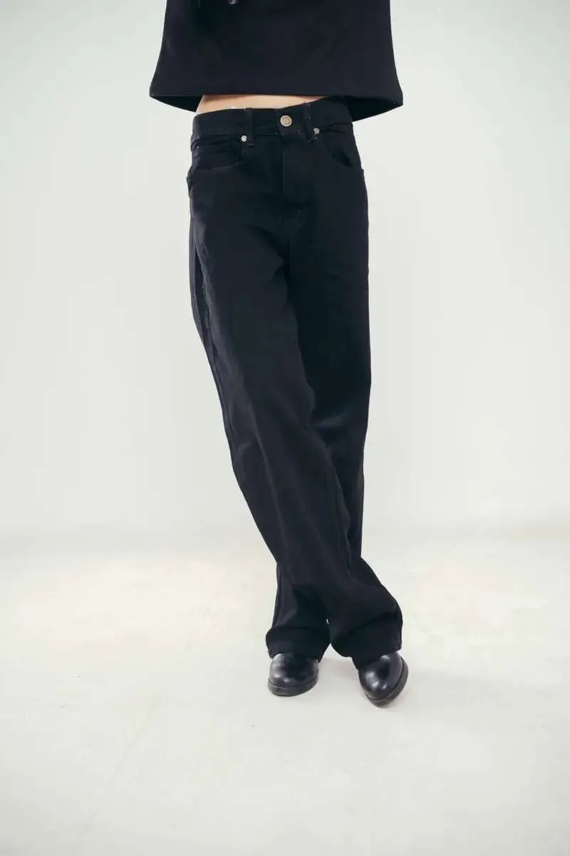 Obsidian Black Denim